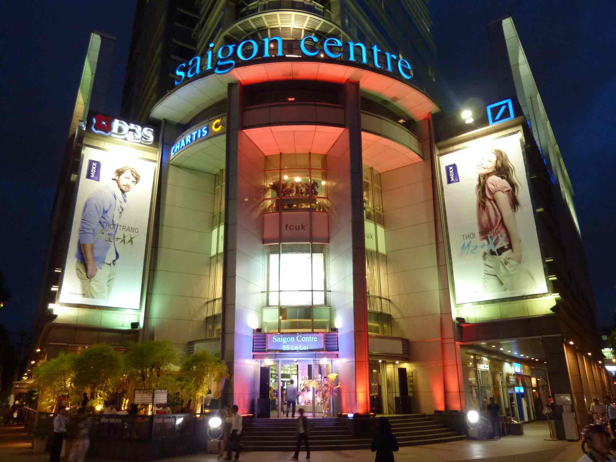 A shopping mall in Ho Chi Minh City