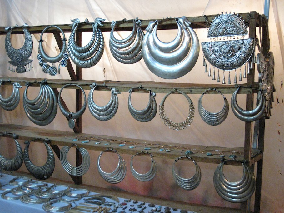 H'Mong silver collar