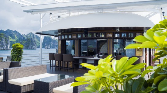 Athena Luxury Cruise: Opulent Sundeck Bar