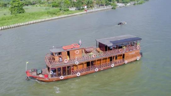 Cruising in the Tranquil Mekong River