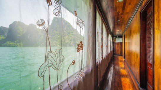 Valentine Premium Private Cruise: Classic wooden Aisle