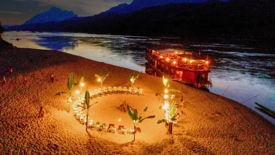Poetic Setting For Barbecue Dinner