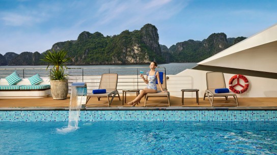 Grand Pioneers Cruise: Chill out By the Swimming Pool