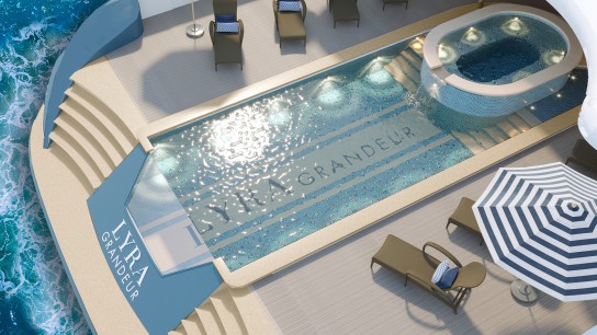 Lyra Grandeur Cruise: Fancy Pool And Jacuzzi