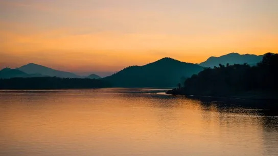 The majestic sunset