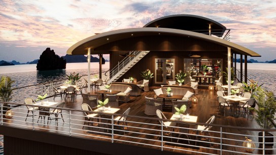 Nostalgia Sails: Restaurant Terrace