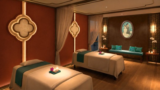 Oris Cruise: Serene Ambiance of the Spa room