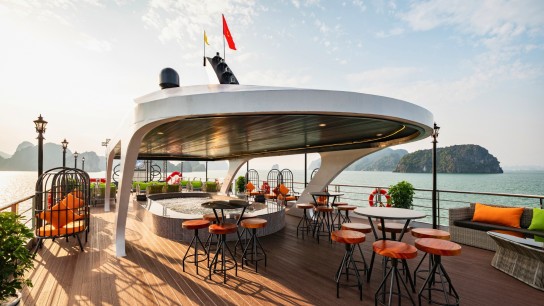Amethyst Day Cruise: Open Air Sundeck Chill