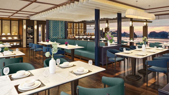Orchid Luxury Cruise: Fine Dining Restaurant