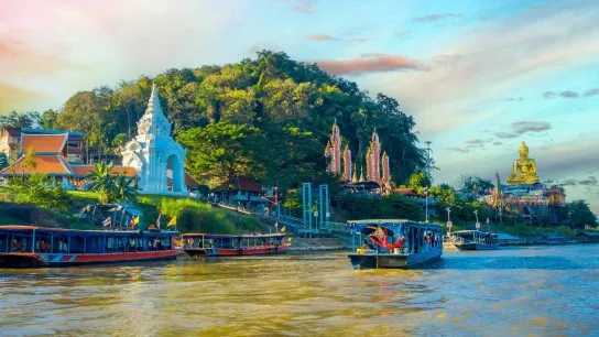 Golden Buddha At The Golden Triangle