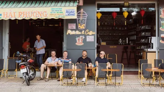 Trying A Local Café