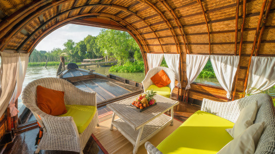 Living Room With River View