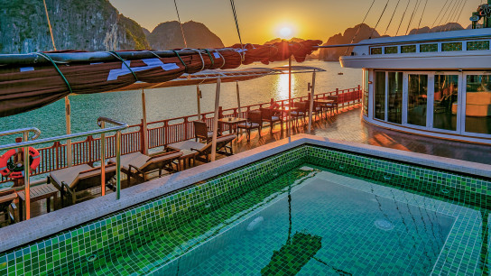 Heritage Line Ylang Cruise: The Sundeck Pool