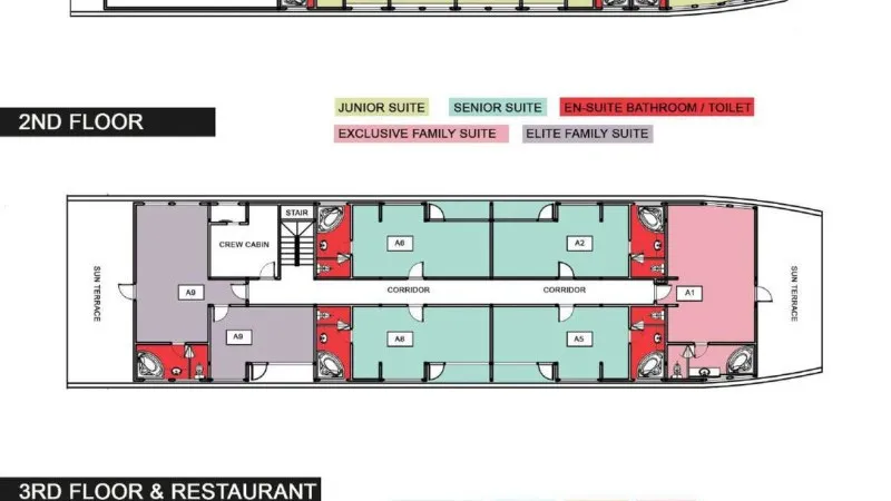 Signature Cruise Deck Plan