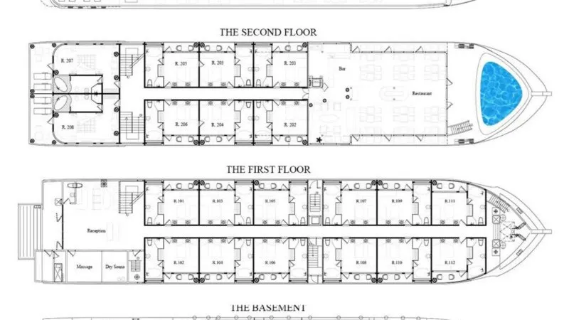 Orchid Trendy Deck Plans