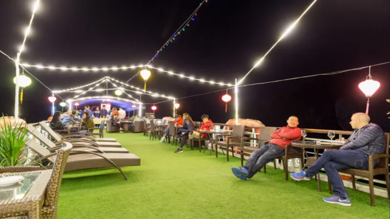 Sundeck At Night