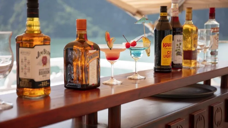 Various sorts of drinks
