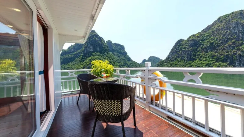 Airy private terrace