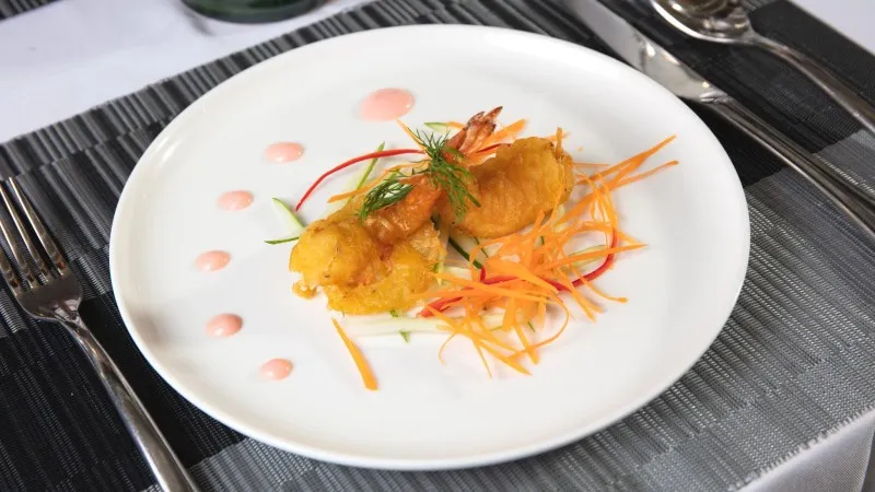 Well-Presented Dish