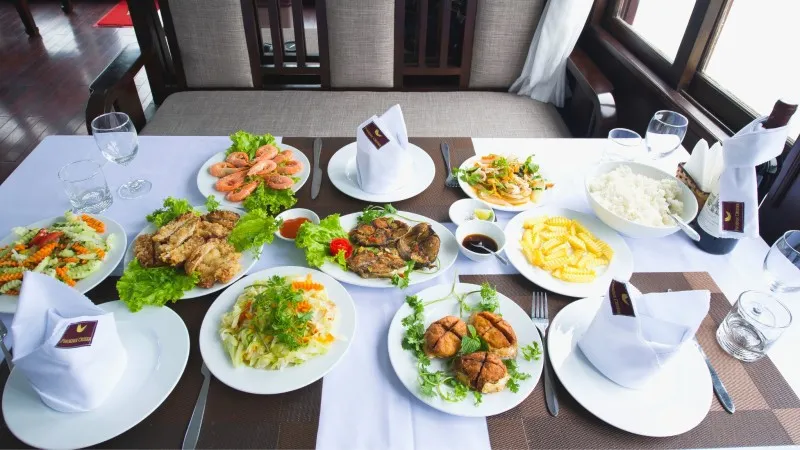 Delicious set menu lunch