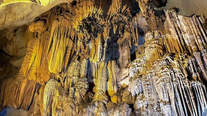 Inside Trung Trang Cave