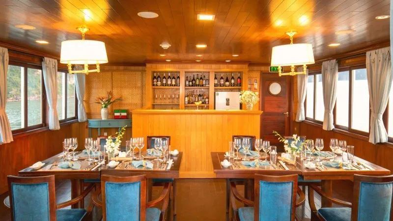 Cozy Restaurant Onboard