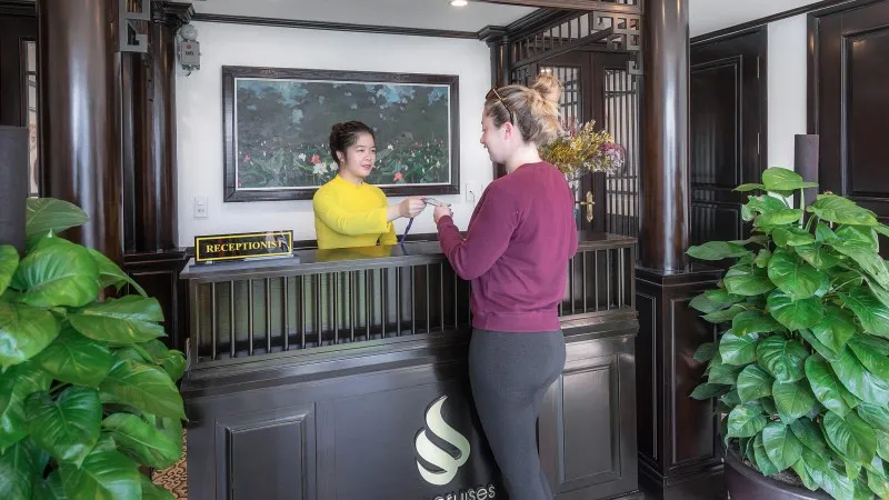 Classic-style Reception Area