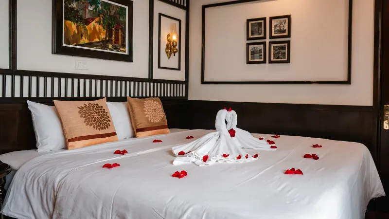 Romantic Setup in the bed