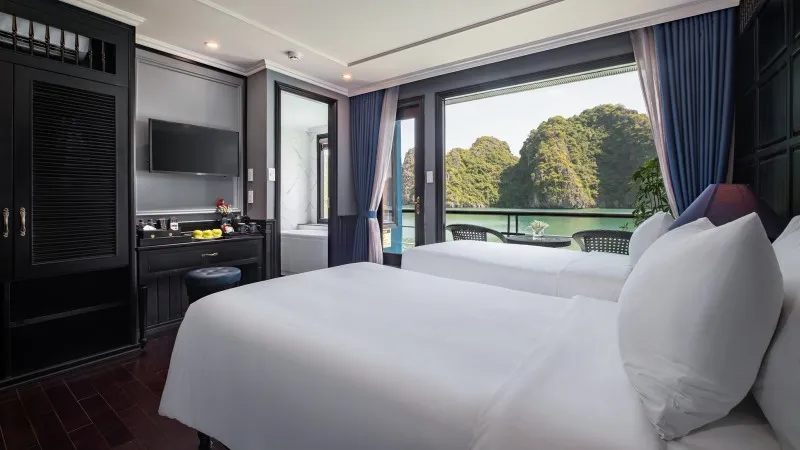 Twin beds