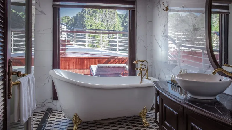 Bright bathroom