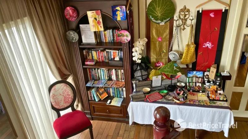 The Decorated Corner In Vietnamese And Cambodian Style Onboard