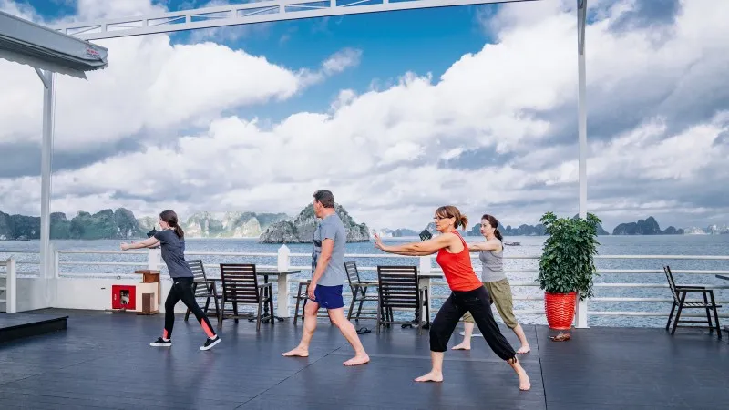 Exercise with Tai Chi class