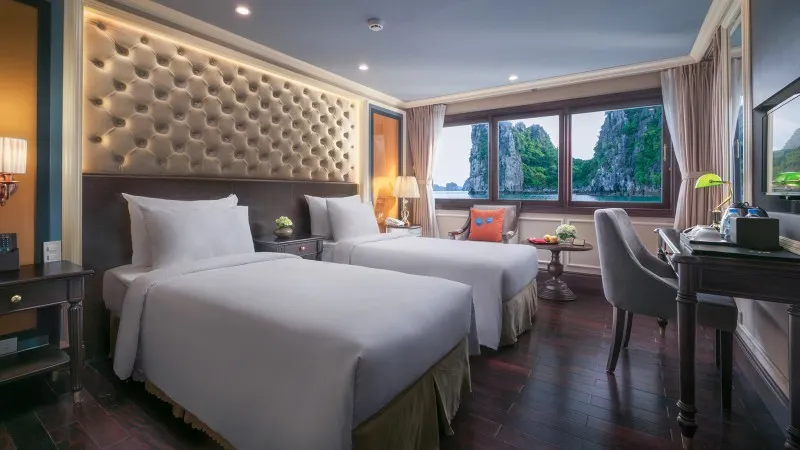 Cabin with Twin beds