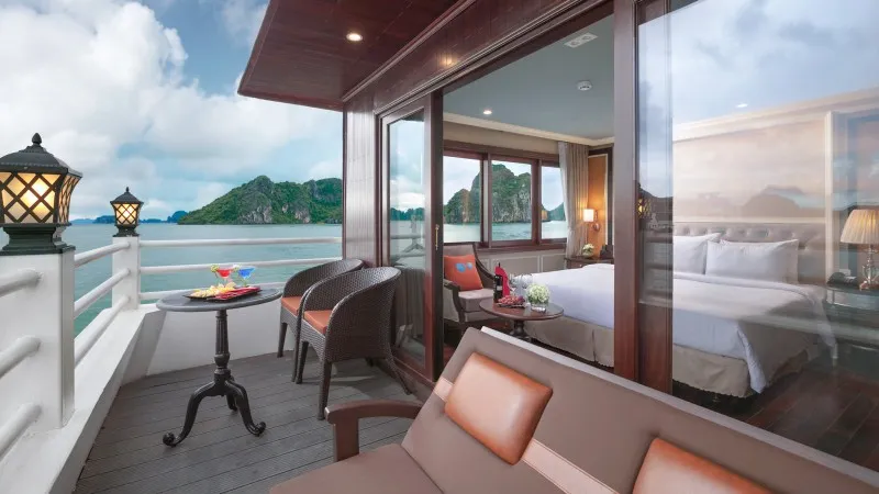 Airy terrace with comfy chair