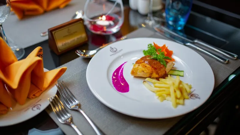 Savory Meal on board