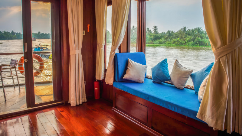 Airy Cabin with Private Balcony