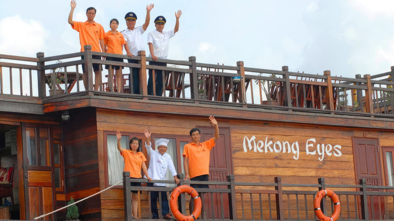 Warm welcome from the staff