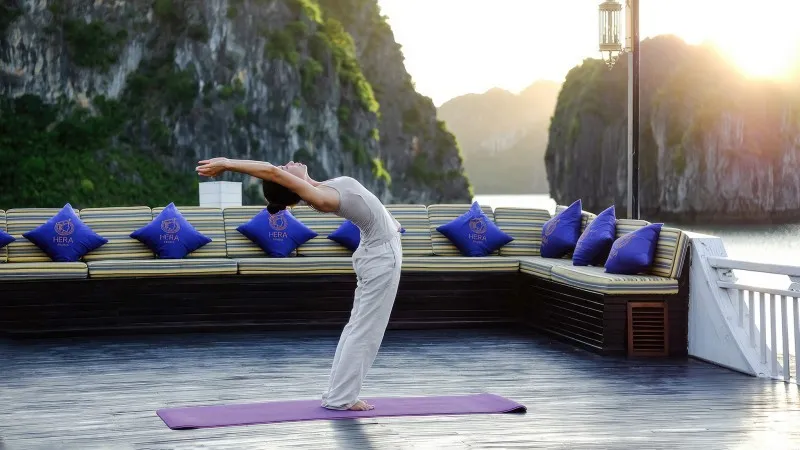 Good morning with a Yoga session