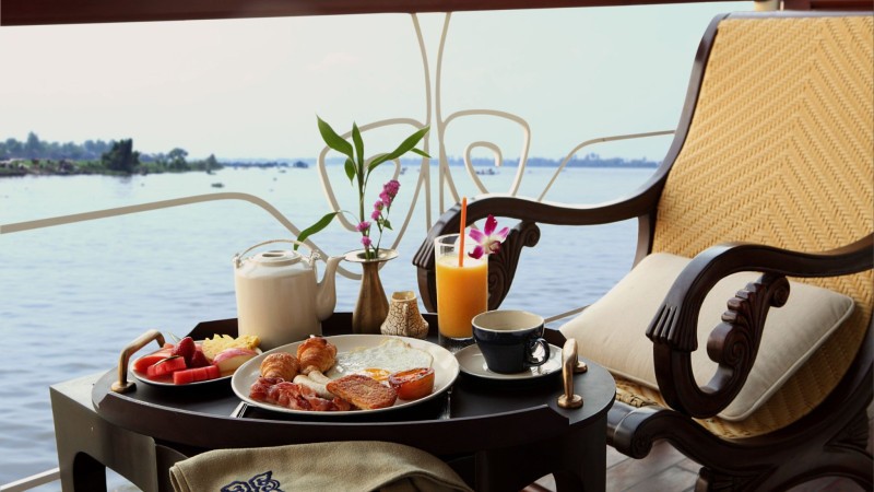Enjoy Tea Time At The Balcony