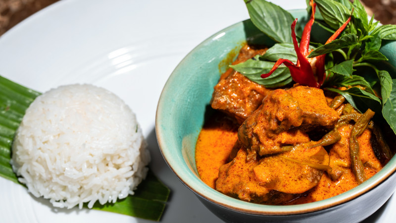 Fish Amok Cambodian Dish