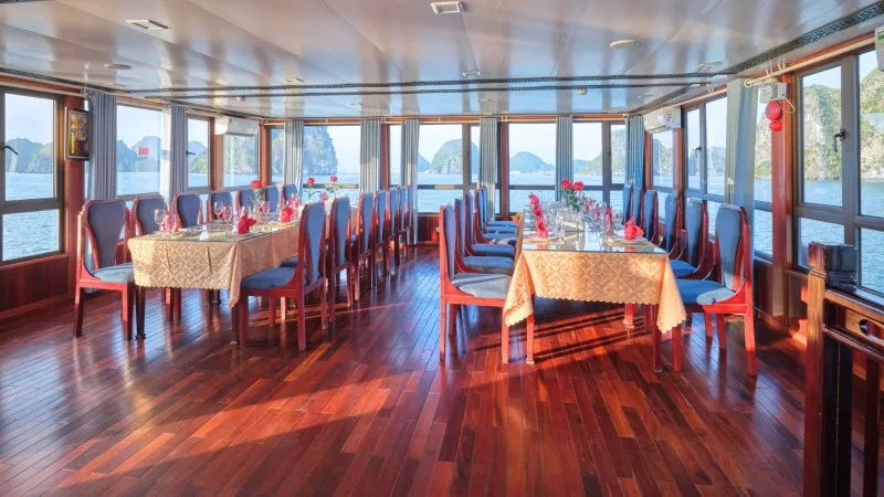 Airy Restaurant With Huge Sea-view windows