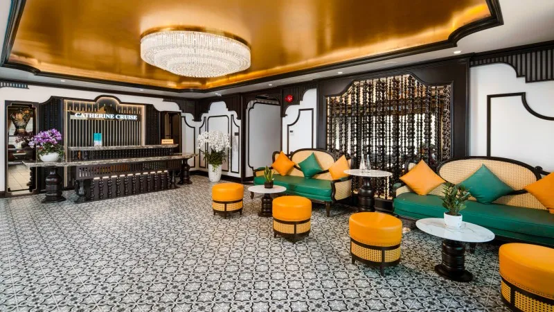Traditional-style Reception Area