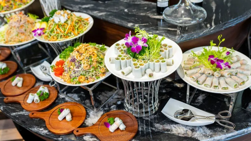 Tasty Vietnam traditional food