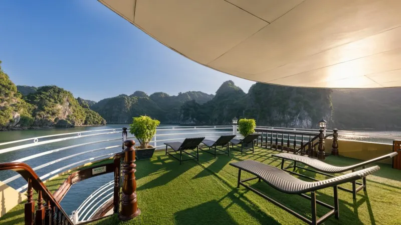 Relax on the Sun Loungers