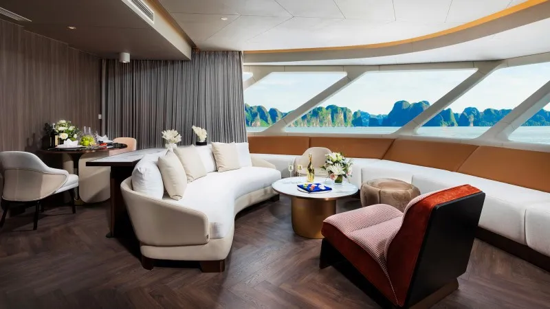 A wonderful view from the living area