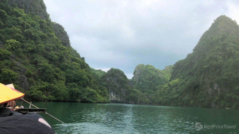 Travelers can discover the charming Dark & Bright Cave on a rowing boat trip