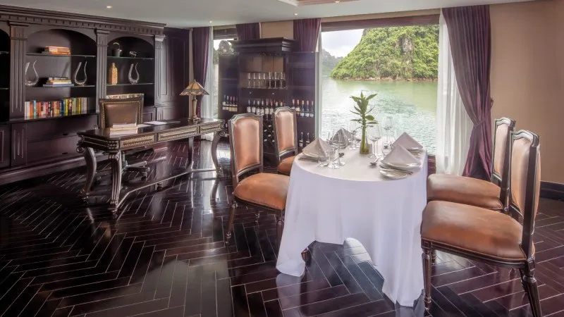 Private dining area