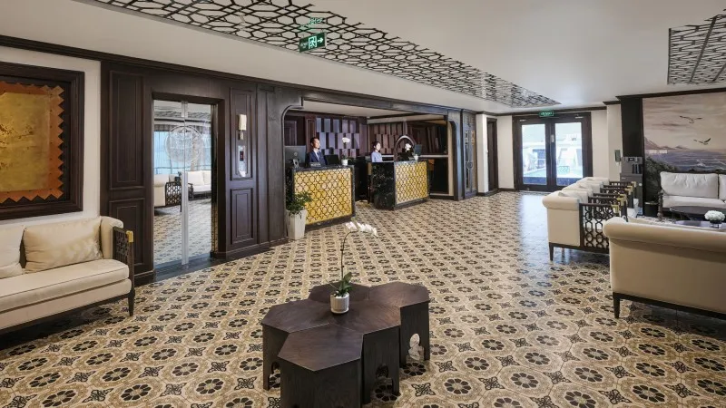 Lobby of the cruise