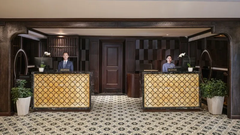 Our staff always stay in the reception