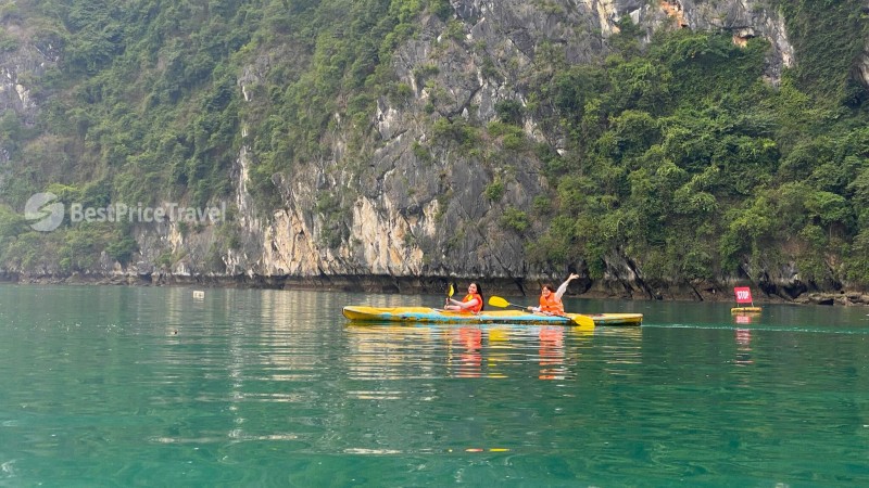Kayaking in Dark & Bright Cave Area